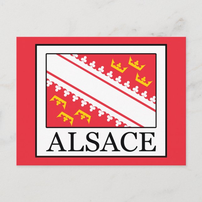 Carte Postale Alsace (Devant)