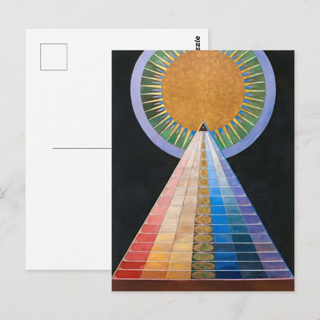 Carte Postale Altartre 1 | Hilma af Klint | (Devant / Derrière)