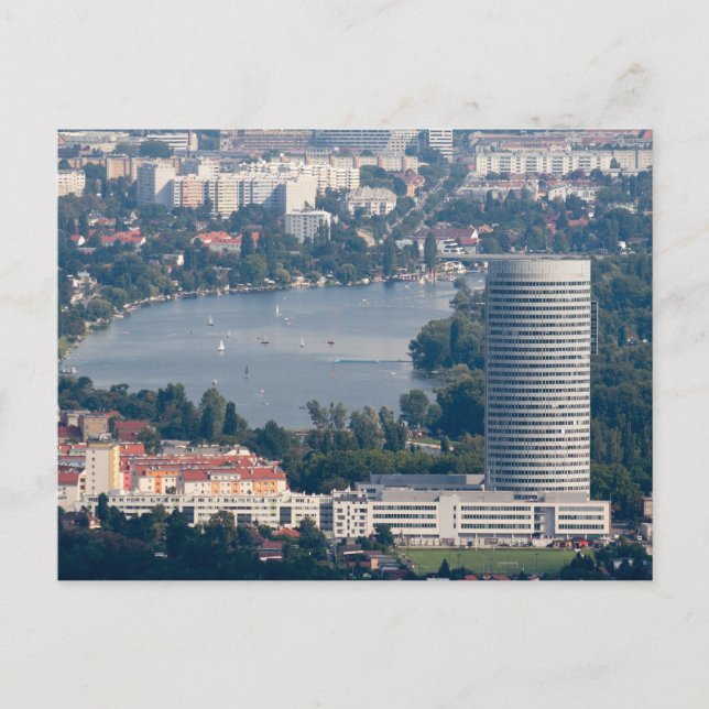 Carte Postale Alte Donau, Floridotower (Devant)