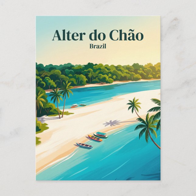 Carte Postale Alter do Chao Brésil (Devant)