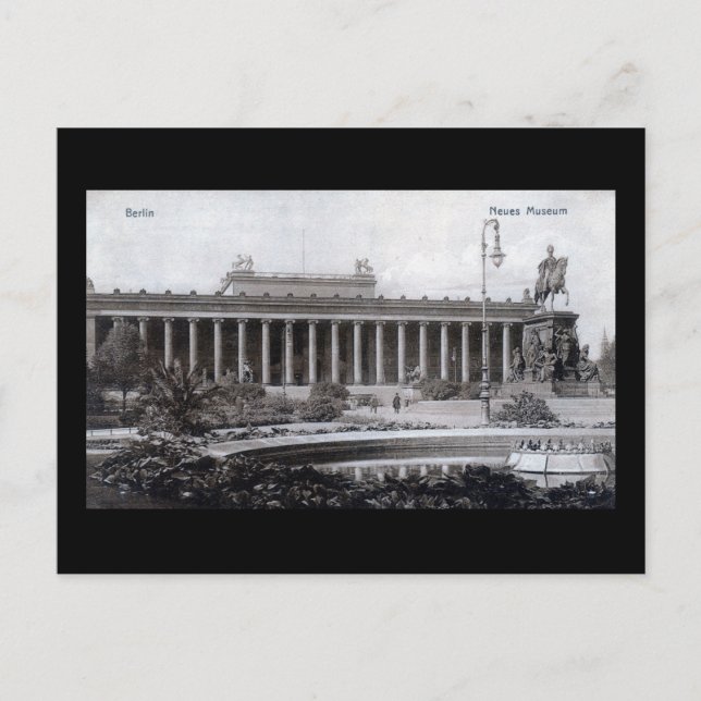Carte Postale Altes Museum Berlin Allemagne 1910 Vintage (Devant)