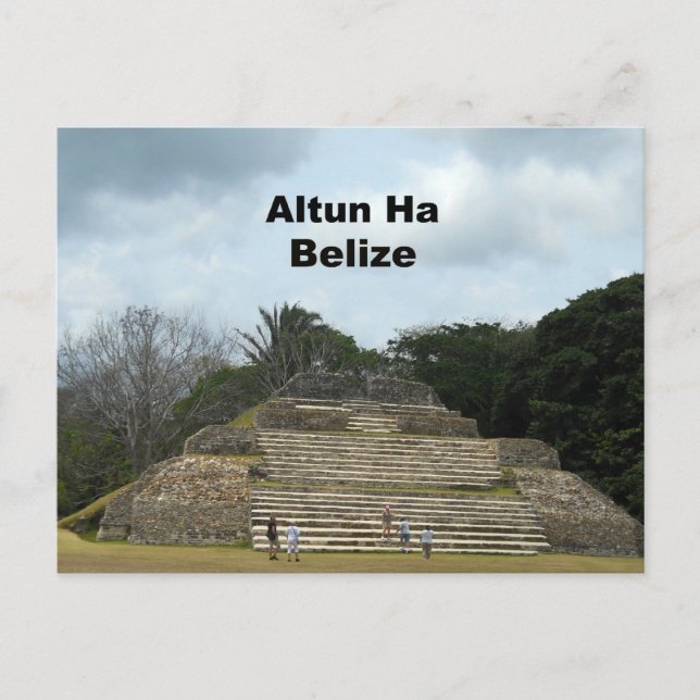 Carte Postale Altun Ha, Belize (Devant)