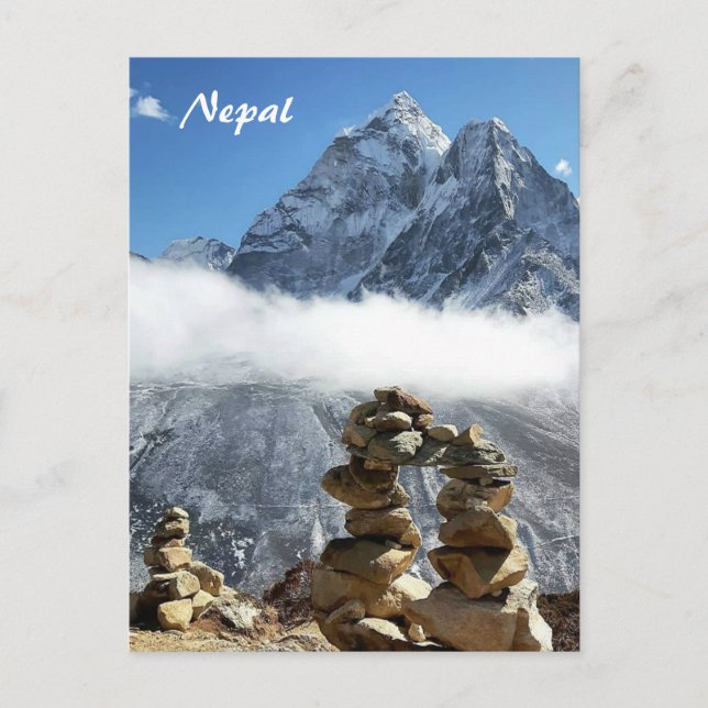 Carte Postale Ama Dablam, Sagarmatha, Everest trek / Népal (Devant)
