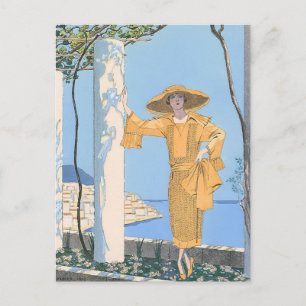 Carte Postale Amalfi by George Barbier