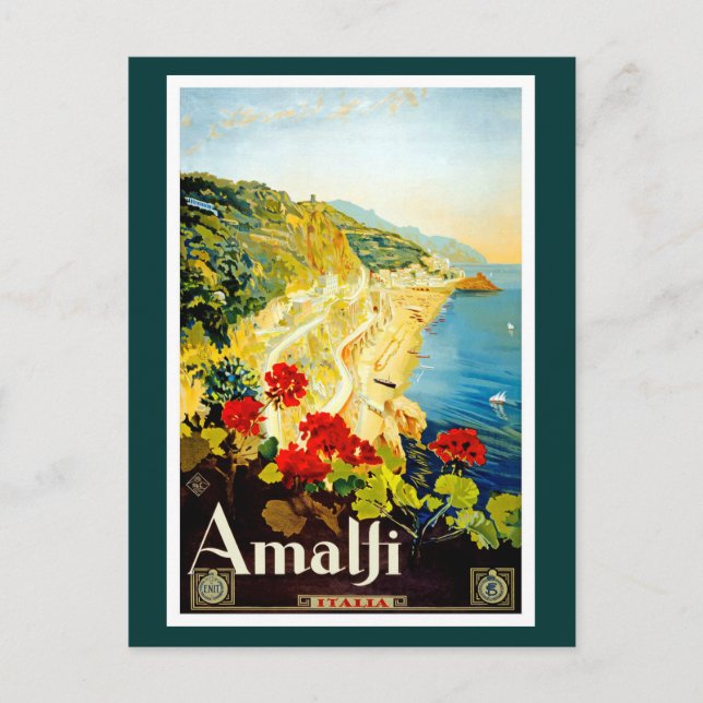 Carte Postale Amalfi Coast (Devant)