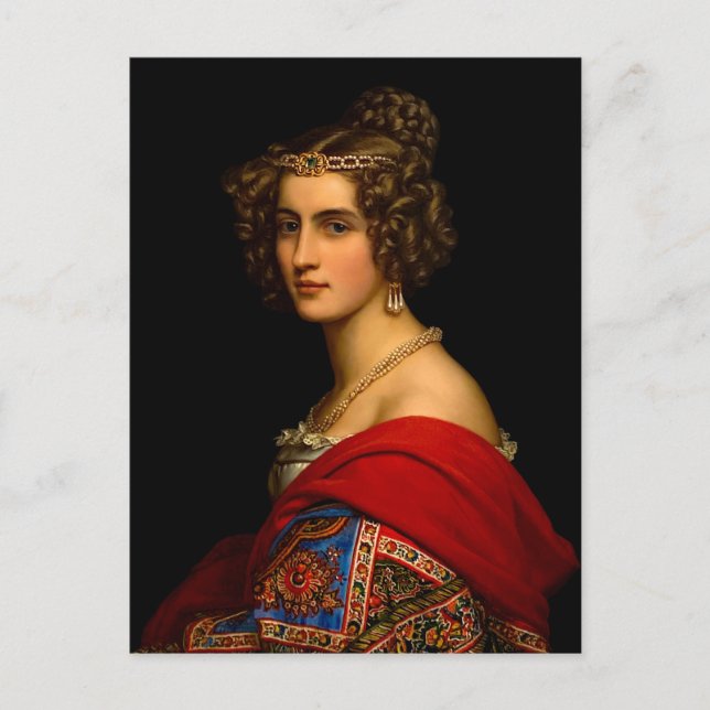 Carte Postale Amalia von Schintling beauté bavaroise (Devant)