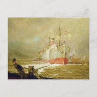 Amarrage d'un navire de fret