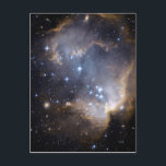 Carte Postale amas d'étoiles ngc 602 univers de galaxie<br><div class="desc">amas d'étoiles galaxie espace univers ngc 602</div>