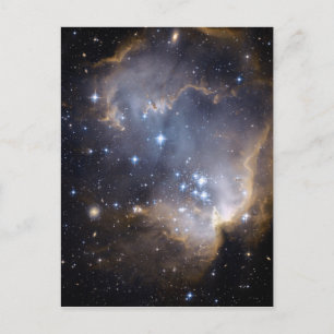 Carte Postale amas d'étoiles ngc 602 univers de galaxie