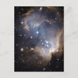 Carte Postale amas d'étoiles ngc 602 univers de galaxie