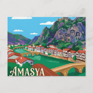 Carte Postale Amasya Turquie