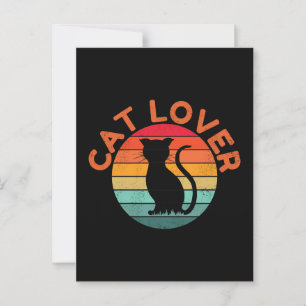 CARTE POSTALE AMATEUR DE CHATS
