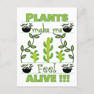 Carte Postale Amateur de plantes