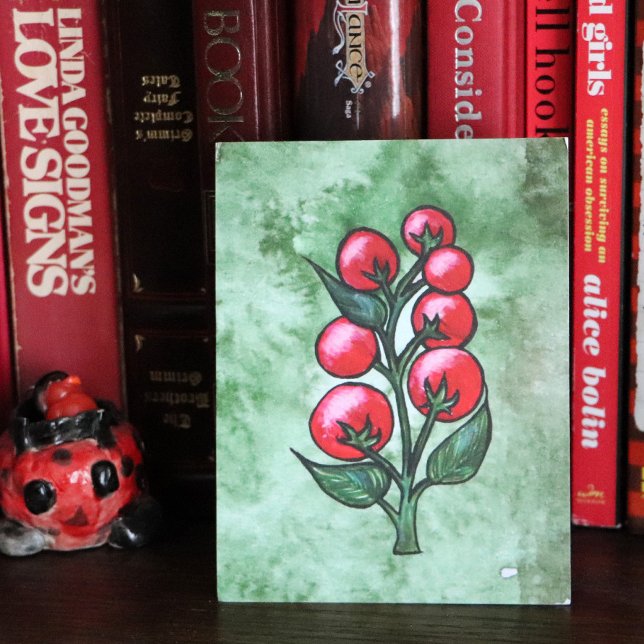 Carte Postale Amateur de Tomates                                 (Créateur téléchargé)