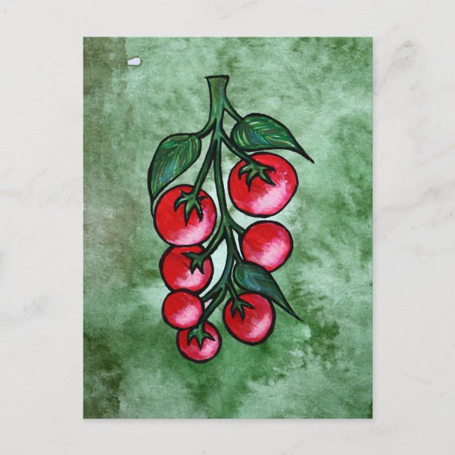 Carte Postale Amateur de Tomates                                 (Devant)