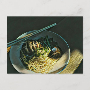 Carte Postale Amateurs de cuisine japonaise