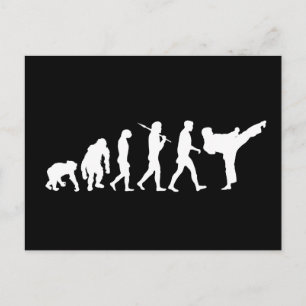 Carte Postale Amateurs de karaté Dojo cadeau d'entraînement