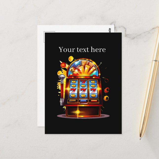 Carte Postale Amateurs de whisky cool personnalisable (Devant/Arrière en situation)