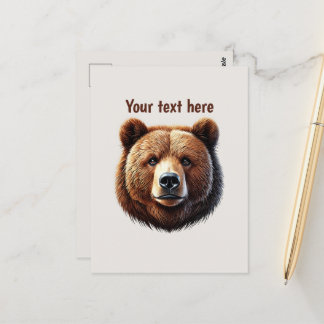 Carte Postale Amateurs d'ours mignonnes personnalisables