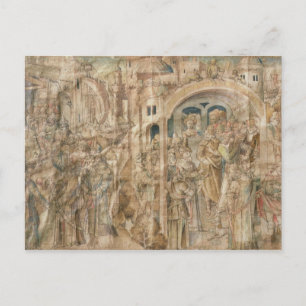 Carte Postale Ambassade d'Antenor en Grèce et jugement de P