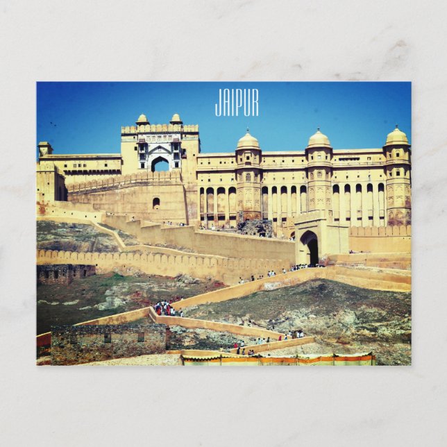 Carte Postale amber fort jaipur (Devant)