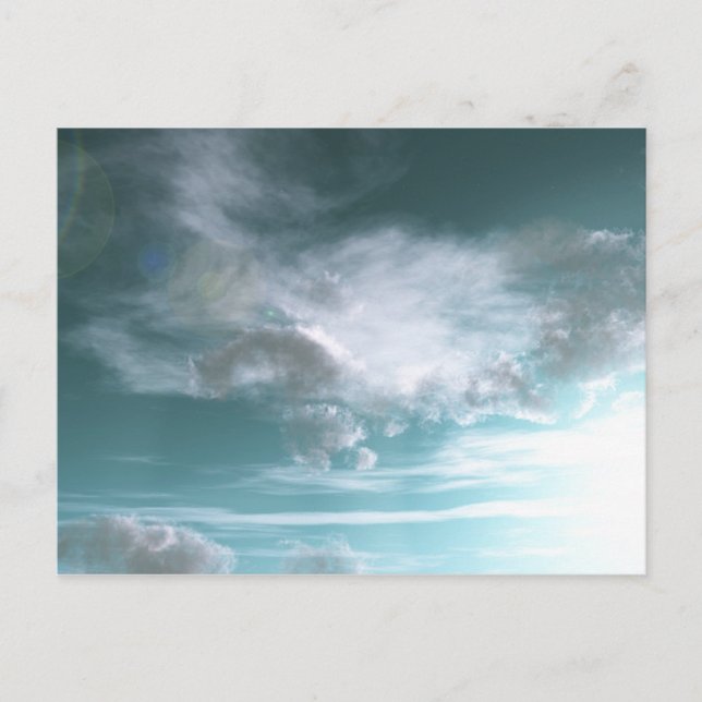 Carte Postale Ambiance Alien (Devant)