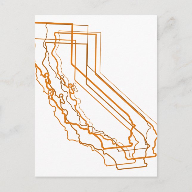 Carte Postale ambre de californie (Devant)