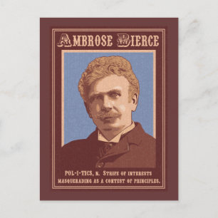 Carte Postale Ambrose Bierce - Politique