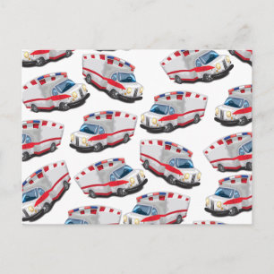 Carte Postale Ambulance