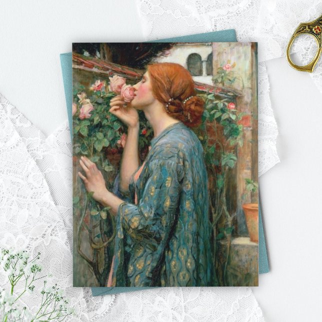 Carte Postale Âme du Rose John William Waterhouse (Créateur téléchargé)