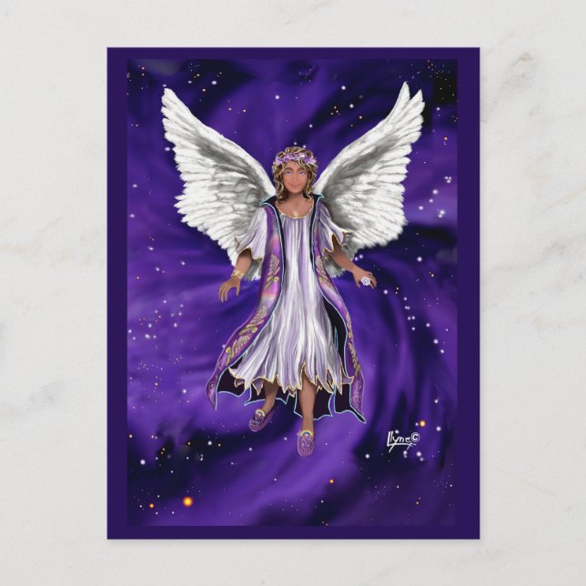 Carte postale Âme Violette (Devant)