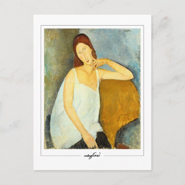 Carte Postale Amedeo Modigliani #17 - Beaux-arts (Devant)
