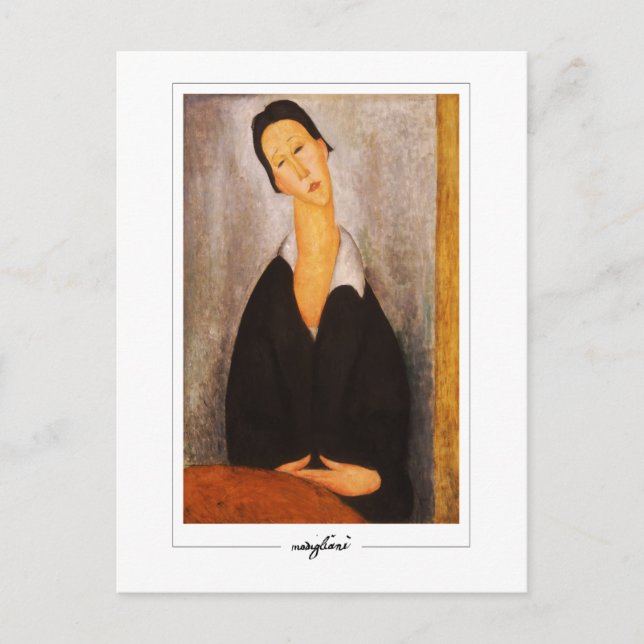 Carte Postale Amedeo Modigliani #200 - Beaux-Arts (Devant)