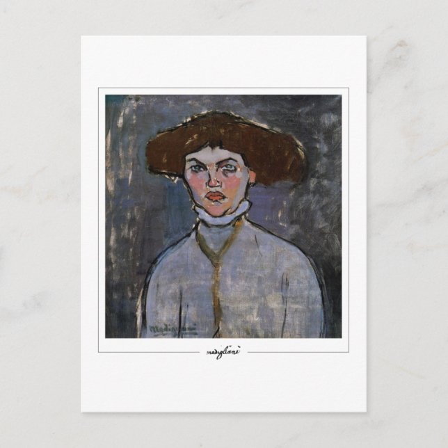 Carte Postale Amedeo Modigliani #23 - Beaux-Arts (Devant)