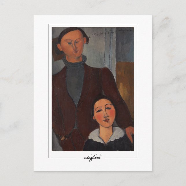 Carte Postale Amedeo Modigliani #293 - Beaux-arts (Devant)