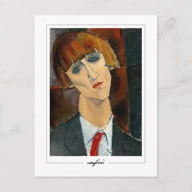 Carte Postale Amedeo Modigliani #2 - Beaux-arts (Devant)