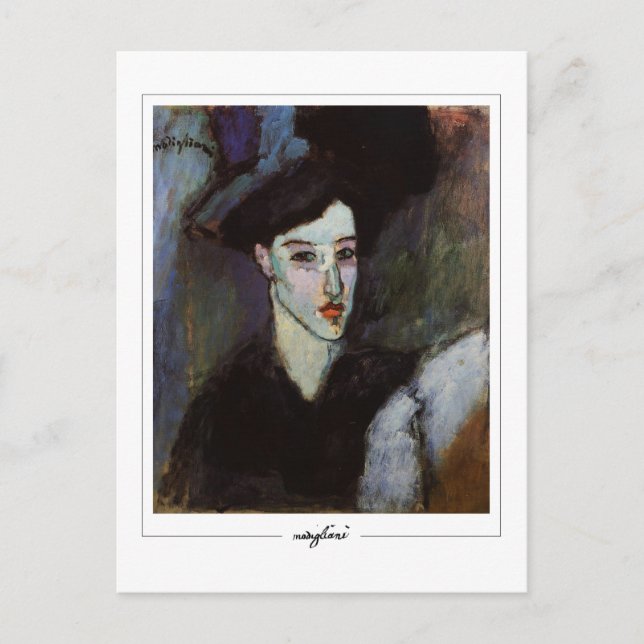 Carte Postale Amedeo Modigliani #304 - Beaux-arts (Devant)