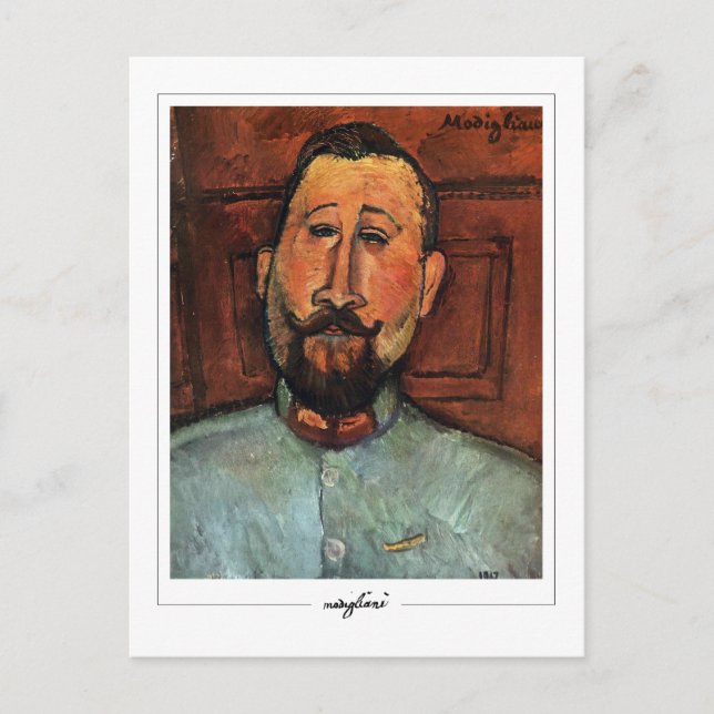 Carte Postale Amedeo Modigliani #317 - Beaux-Arts (Devant)