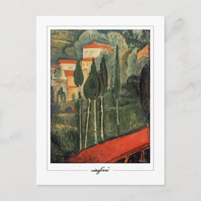 Carte Postale Amedeo Modigliani #334 - Beaux-arts (Devant)