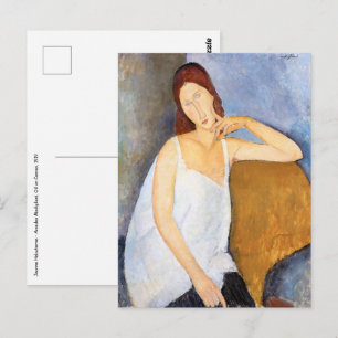 Carte Postale Amedeo Modigliani - Jeanne Hebuterne