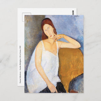 Carte Postale Amedeo Modigliani - Jeanne Hebuterne