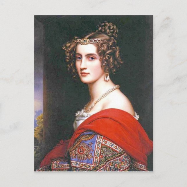 Carte Postale Amelie von Schintling (Devant)