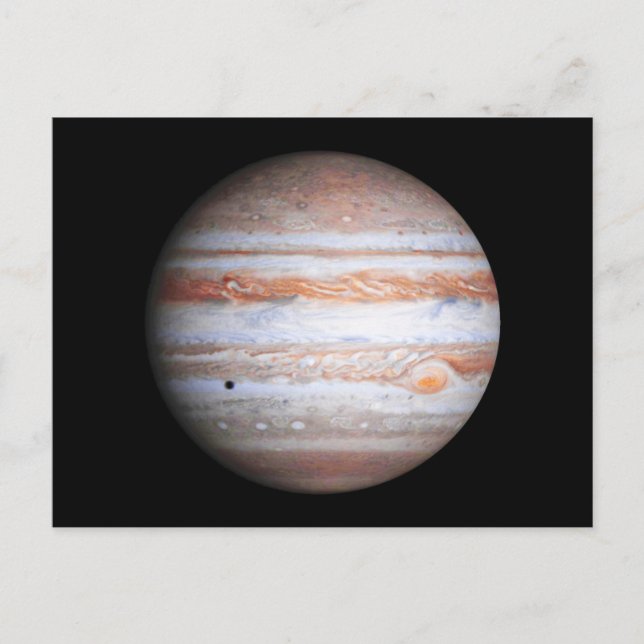 Carte Postale AMÉLIORATION de l'image du vol Jupiter Cassini de  (Devant)