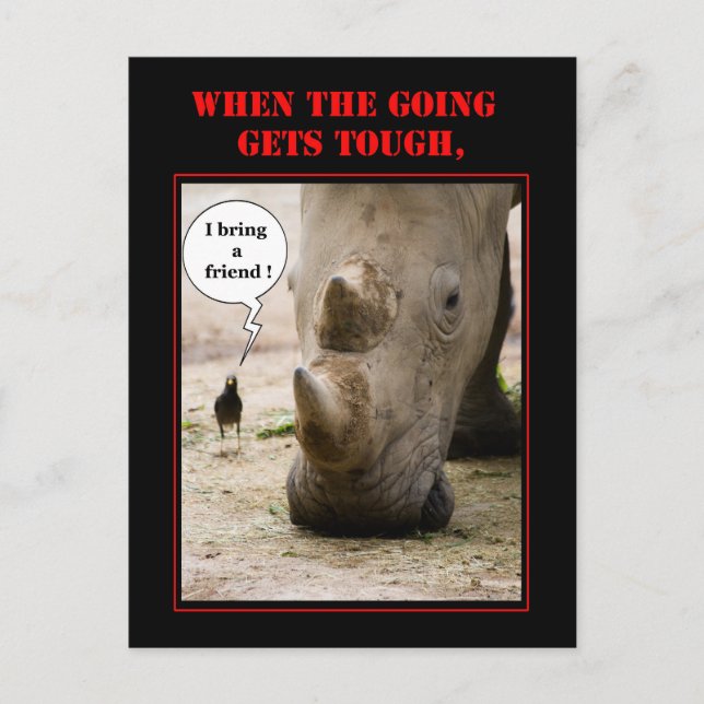 Carte Postale Amenez un ami (Devant)