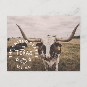Carte postale américaine du Texas