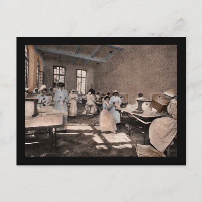 Carte Postale American Ambulance Hospital WWI (Devant)