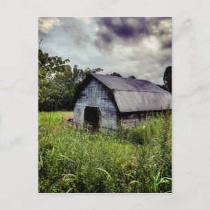 Carte Postale American Barn - Caroline du Nord rurale