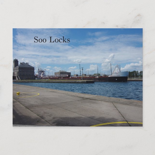 Carte postale American Courage Soo Locks (Devant)