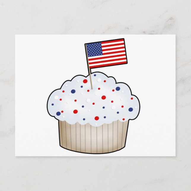 Carte Postale American Cupcake (Devant)