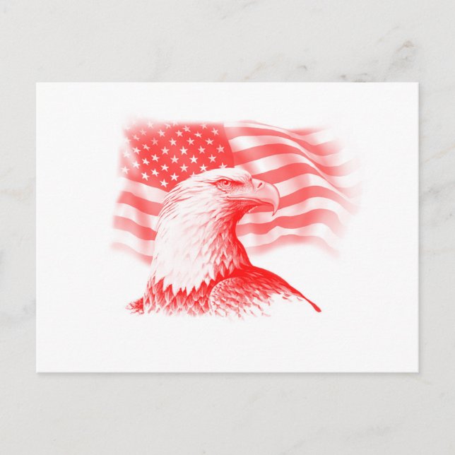 Carte postale American Eagle (Devant)
